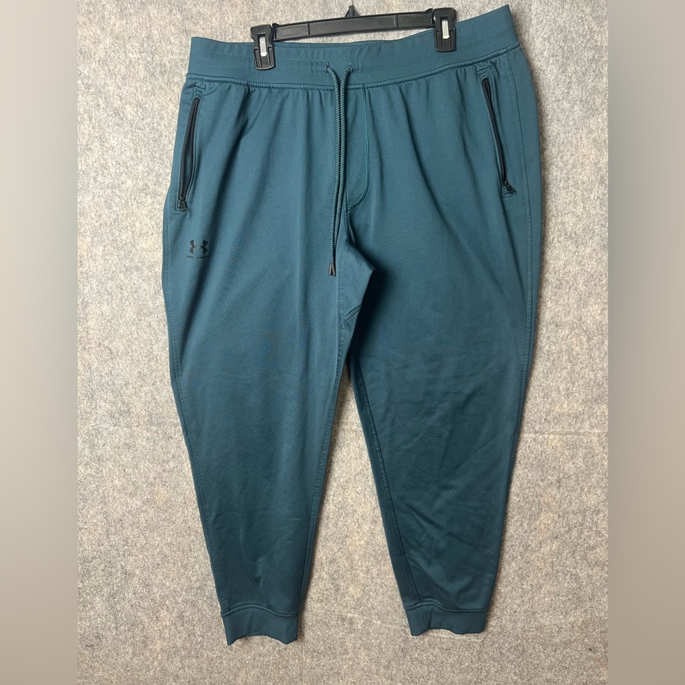 Under Armour Men's Size‎ XXL Blue Loose Fit Jogger Pants